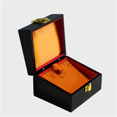 木製ネックレスジュエリーボックス